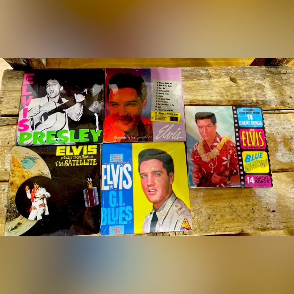 5 Elvis Presley chu bops sealed Mint Condition